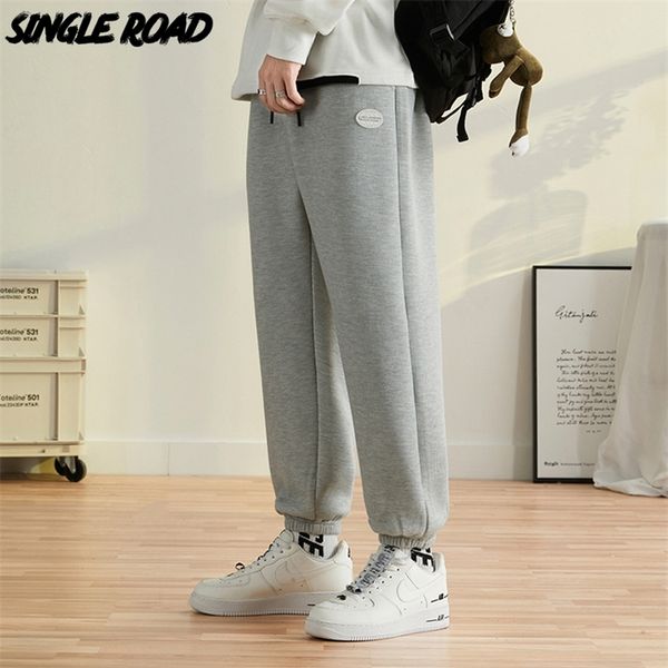 

mens pants single road mens waffle pants men baggy joggers male trousers streetwear casual harem sports jogging sweatpants for men 220831, Black