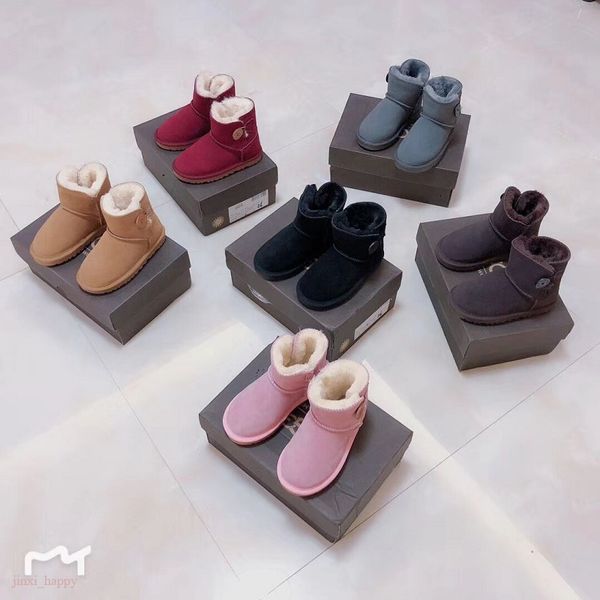 

womens kids mens snowshoes designer boots classic triple black chestnut purple pink navy grey classic ankle short boot ladies girls winter s