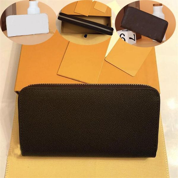 

designer purse business fashion brown flowers pattern long wallets famous pu leather wallet single zipper clutch purse store the welfar2275, Red;black