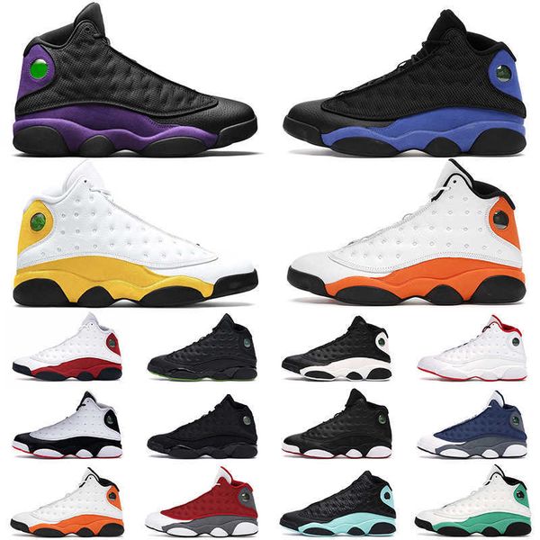 

13s mens basketball shoes court purple hyper royal black cat reverse he got game playoff altitude bred chicago men womens trainers sports