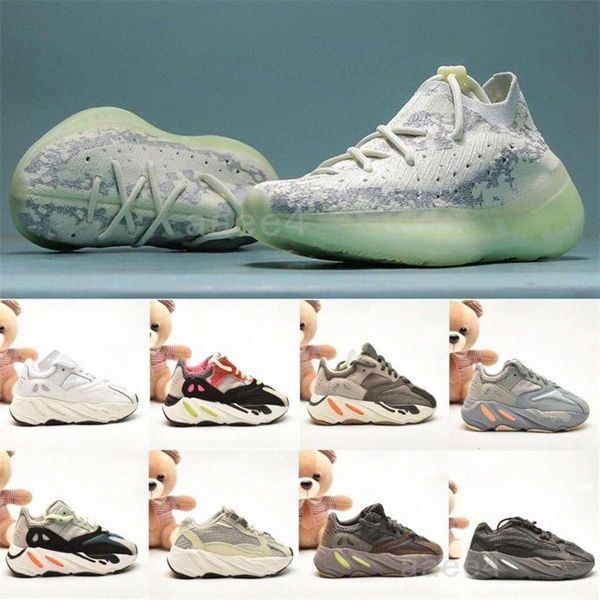 

35 5 7 380 west wave runner alien children running shoes 700 v2 sports orthopedic youth kids trainers infant girls boys gxi, Black