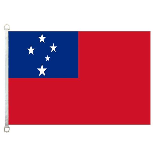 

samoa flag 90 150cm 100% polyester banner digital printing260d
