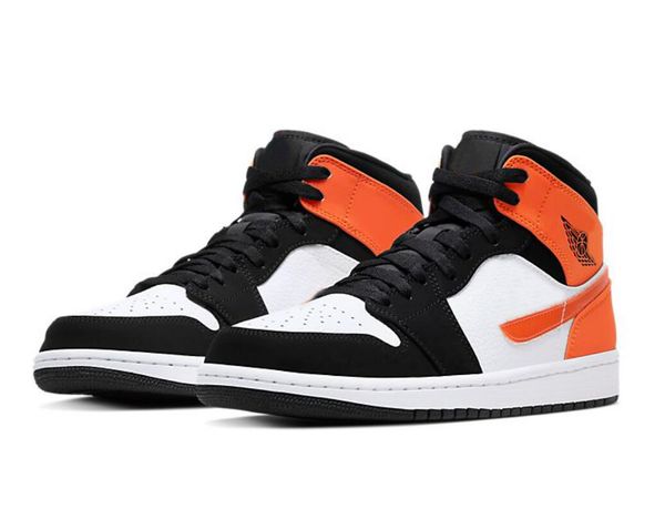 

jumpman 1 high og shattered backboard basketball shoes 1s sneakers 555088 005, Black