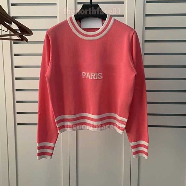 

women's sweaters sweater jacket woman designer sweaters womens round neck stripe sweaters knit letter knitted long sleeved cardigan fas, White;black