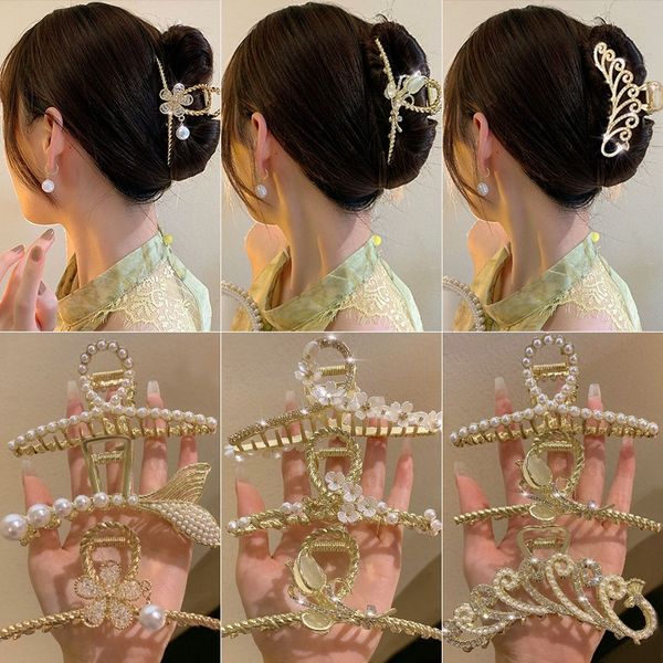 

30 style designer hair clips with diamond silver gold letter word rhinestone crystal hairpin hairgrip hairclips grip pin barrette ornament h, Golden;silver