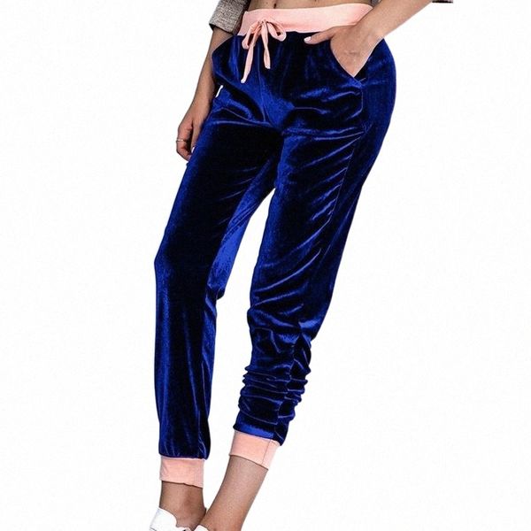 

women's pants & capris christmas clothes velvet pants xmas casual gift female vintage loose sweatpants women's & capris x9qs#, Black;white