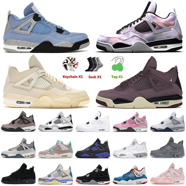 

mens basketball jumpman shoes 4 4s iv 2022 arrival jorda university blue starfish what the cool grey messy room violet ore sneakers trainers