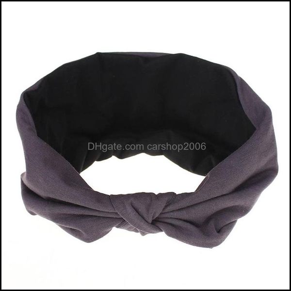 

headbands woman cotton headband knot sport hairband fashion hair accessories for ladies elastic accesorios para el cabello 771 q2 dro dhuad, Silver
