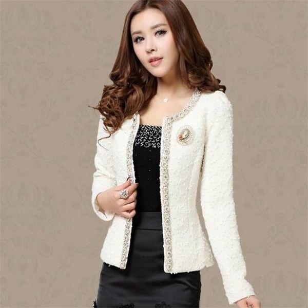 

women's jackets clothes winter white coat long sleeve s and coats a624 220831, Black;brown