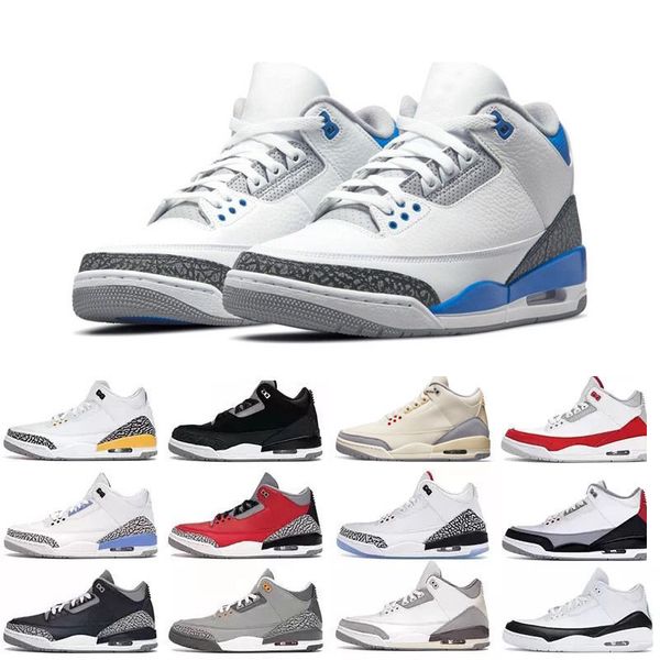 

3 3s mens basketball shoes eminem x shady black gold racer blue unc 3m black cement fire red muslin midnight navy cool grey men women traine