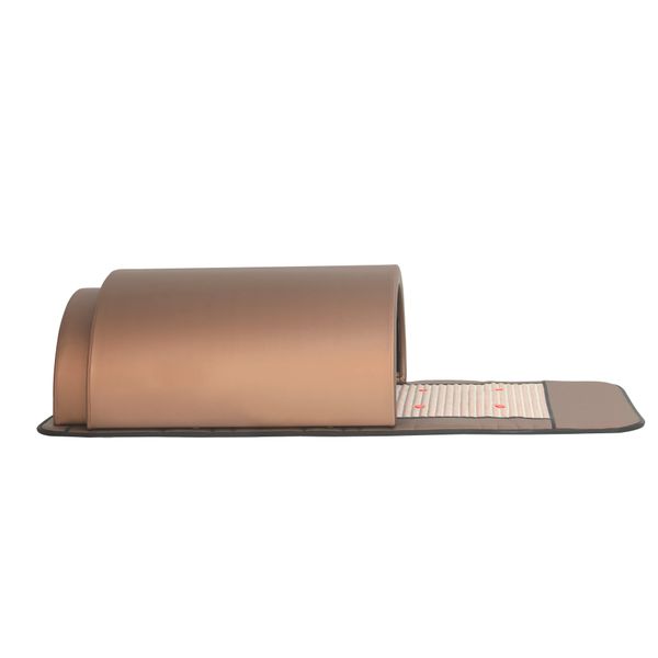 

health gadgets far infrared heat vibrating heating massage mat dome