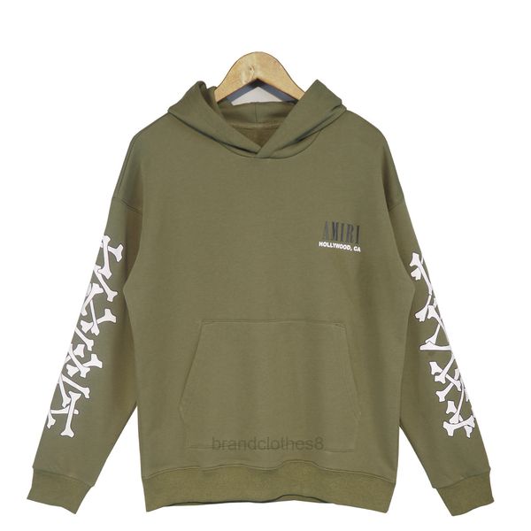 

amiiriss designer hoodie pullover sweatshirt long sleeve fall casual series american street simple ins hip hop men's and women's 0, Black