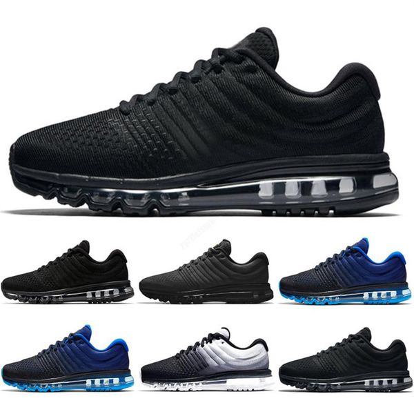 

2017 big plus size 40-47 shoes for men breathable tn kpu chaussure white black athletic outdoor sneakers sports trainers246r, Black;brown