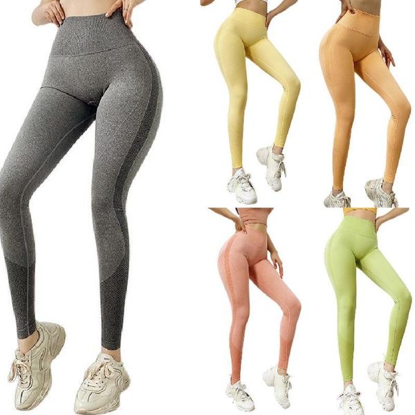 

moisture wicking seamless stretch shaping nylon spandex workout leggings running tights not easy to pilling joggers for women yoga pants ind, White;red