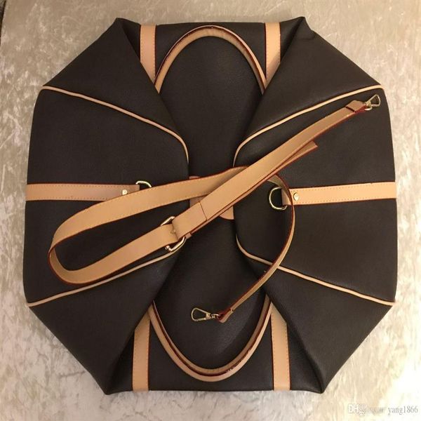 

2021 selling luxury fashion men women travel bag duffle bag brand designer luggage handbags large capacity sport bag 55cm284y