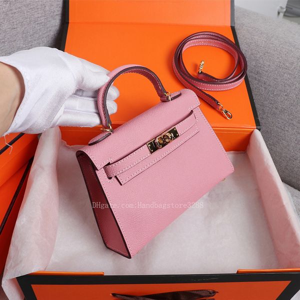 

2 generration palmprint kellies 19cm designer bags new style luxurious shoulder bag lady handbags genuine leather woman wholesale crossbody