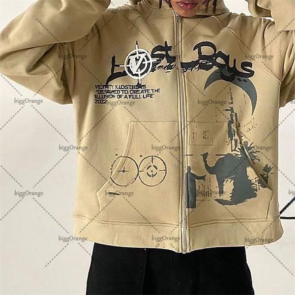 

womens hoodies sweatshirts american vintage y2k print hoodie ladies loose casual harajuku street 90s style sweatshirt ladies teen clothing 2, Black