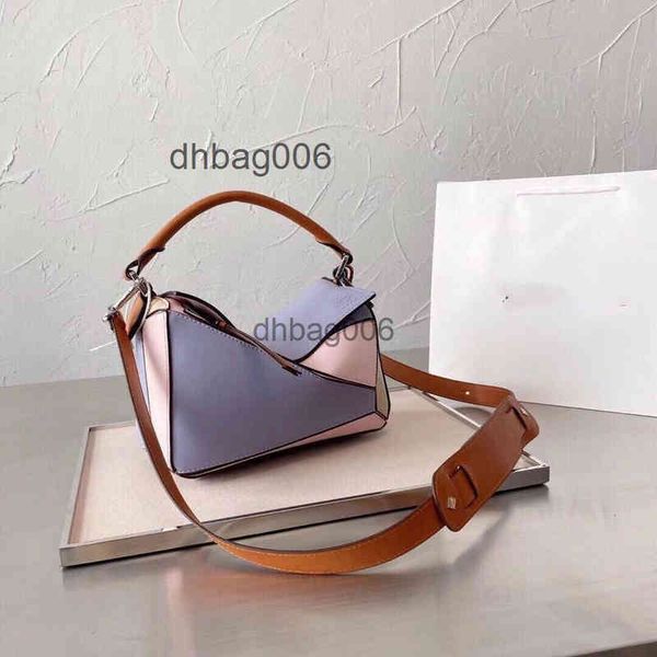 

bag loews leather bags portable designer puzzles woman cross shoulder geometri