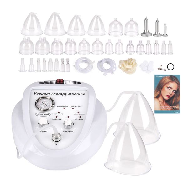 

portable slim equipment vacuum body sculpting machine breast enlargement pump cup massager body shaping butt lifting bust enhancer ups dhl