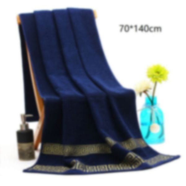 

card holders 70x140cm soft cotton bath towels beach shower towel adults absorbent terry luxury hand sheet bathroom men women basic, Brown;gray