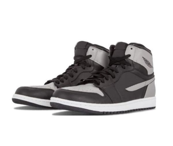 

jumpman 1 high og shadow basketball shoes 1s men women sneakers 555088 013, Black