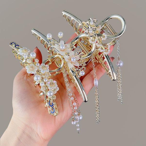 

25 style designer hair clips with diamond silver gold pearl letter word rhinestone crystal hairpin hairgrip hairclips grip pin barrette orna, Golden;silver