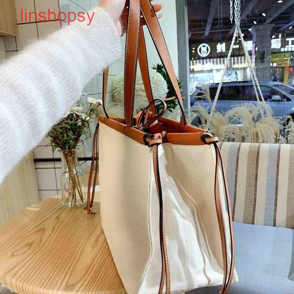 

women loe ws 2022 shoulder bag handbag designer canvas single large capacity s