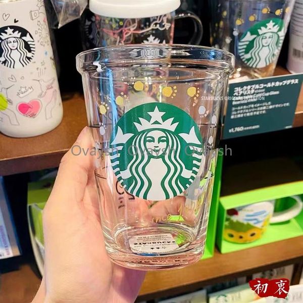 

414ml starbucks cup 25th anniversary bear mugs open glass amusement park mug252m