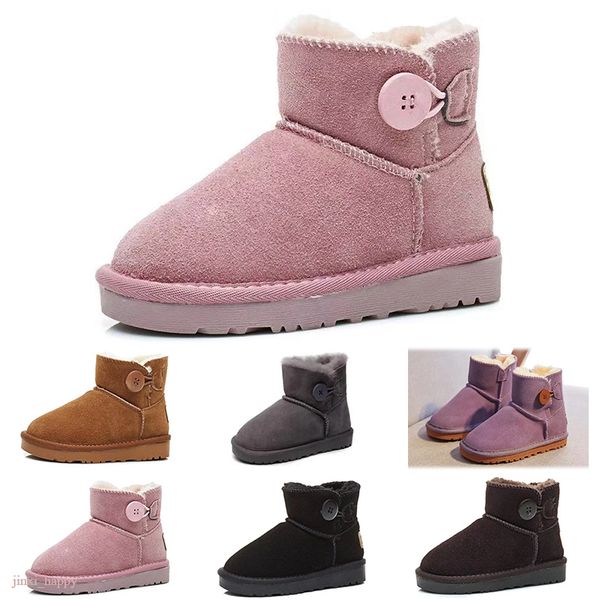 

new australia snowshoes boots middle tube fashion warm women's mens kids cotton shoes bowknot drill snowshoe size 24-43