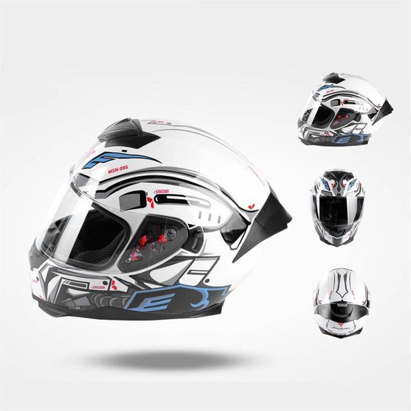

jiekai motorcycle helmet men's winter racing four seasons universal safety personality full helmet