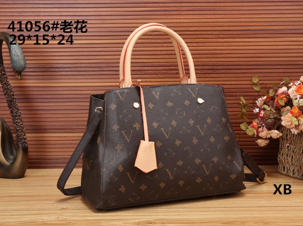 

luxurys designers handbags purses montigne bag women tote brand letter embossing genuine leather shoulder bags crossbody bag #41056