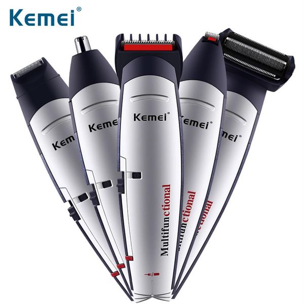 

new 5 in 1 rechargeable electric hair clippers shaver pubic nose bikini hair trimmer beard razor styling tools 3w219a