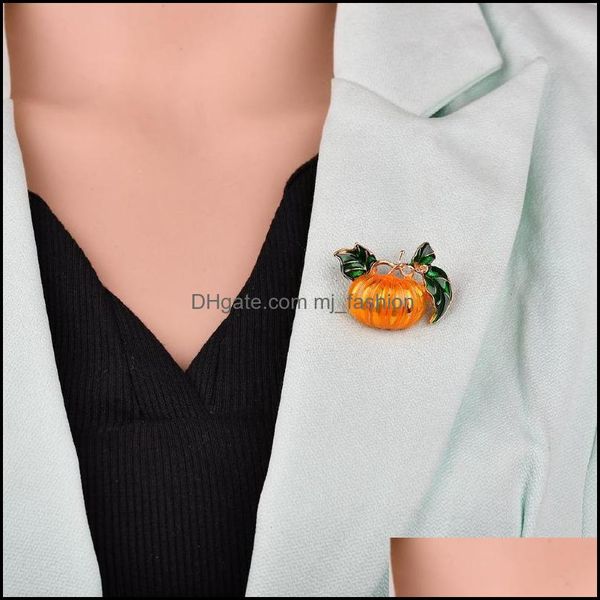

pins brooches pumpkin brooch pins halloween jewelry enamel s fashion pin gift for women girl kid c3 drop delivery 2021 mjfashion dh8qa, Gray