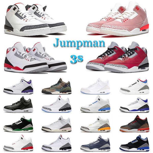 

jumpman 3 3s basketball shoes men women denim fire red cement black tinker hatfield racer blue sneaker mens trainer