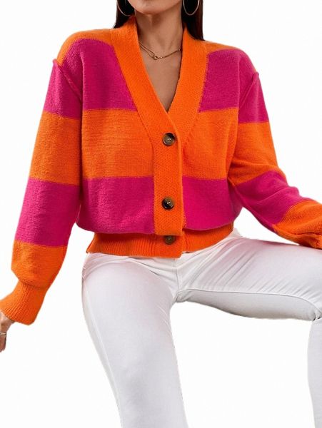 

women's sweaters two tone drop shoulder cardigan g4bn#, White;black