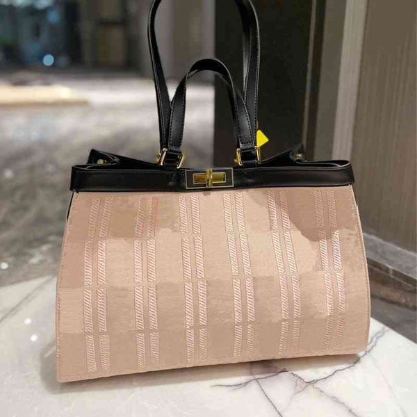 

shoulder tote bags designer women embroidered letter print handbag leather luxury crossbody female shopping purses 220407