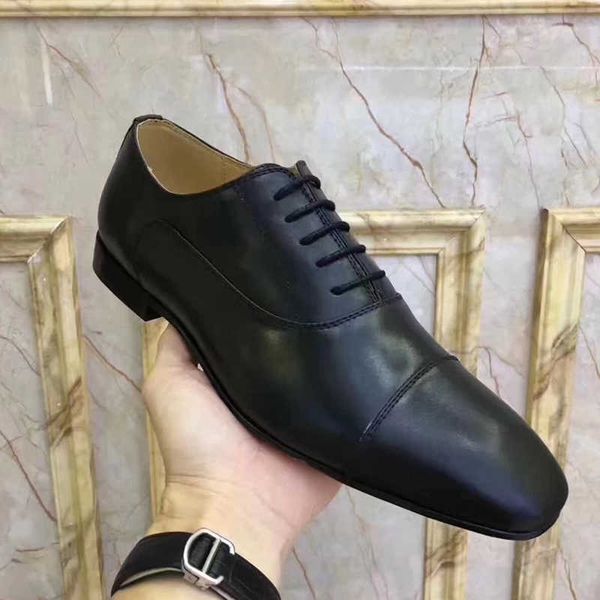 

luxury men dress shoes designer spikes flat loafers sneakers mens oxford derby shoe suede patent leather rivets, Black