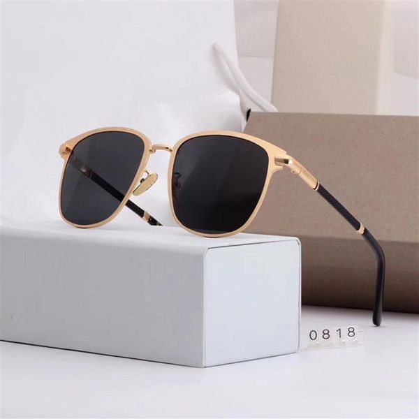 

d0818 sunglasses women brand designer men sunglasses coating oculos retro fashion gafas de sol brand sun glasses282s, Black
