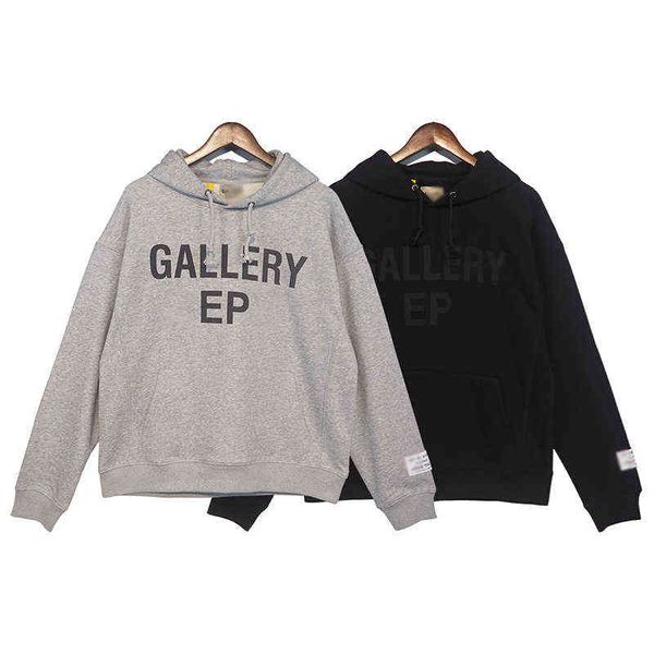 

hoodie gary fashion brand hoodie men's and women's drawstring, Black