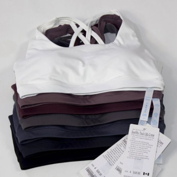 

2021new align lu-07 women's yoga bra fitness running casual breathable q, Gray