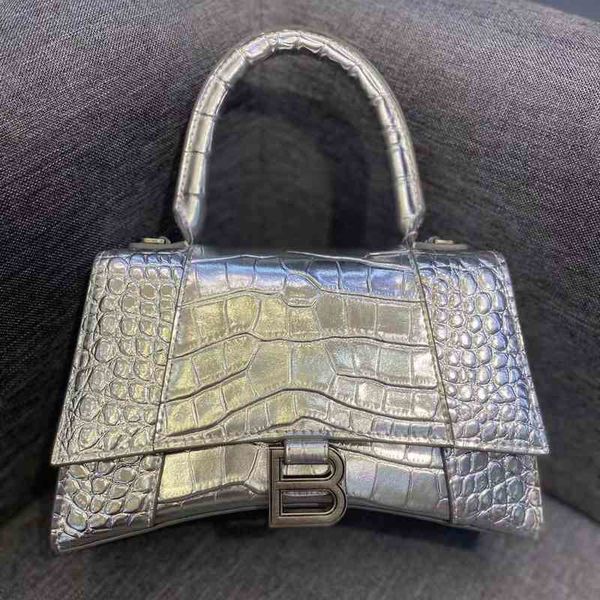 

designer evening bag hobo wrist messenger balencaigaas classic leather crocodile pattern fashion hand carry for girlfriend d21y