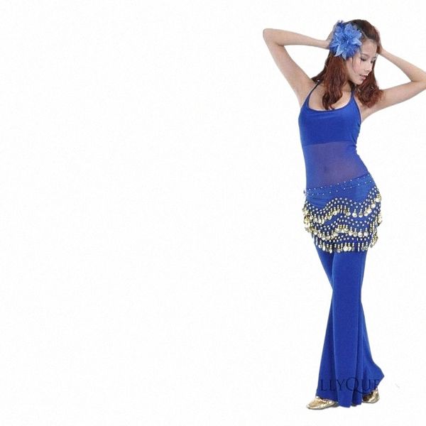 

stage wear women belly dance hip scarf belt 158pcs golden coin 13 colors stage wear i8wg#, Black;red