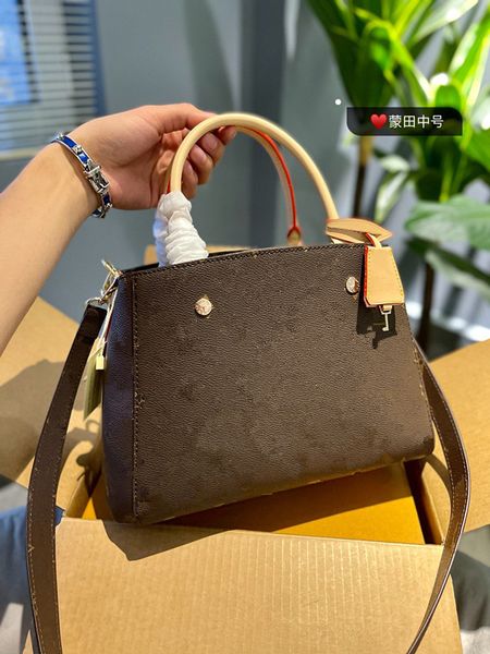 

handle bags designers luxurys handbags purses women totes ladies crossbody shoulder bag capucin senior wallet luxury designer genuine, Red;black