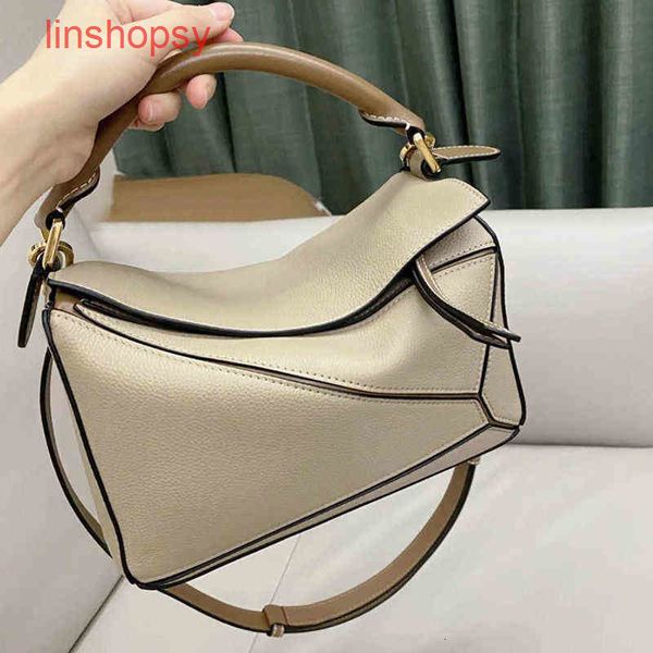 

classic women loewss's handbags bag summer geometric mini splicing pillow leat