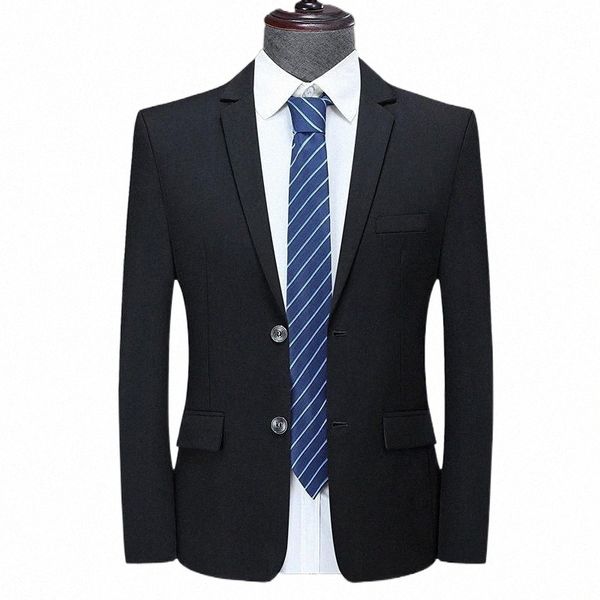 

men's suits & blazers men's suits & blazers men 's suit single black costume 2021 slim fit groom wedding party cloth coat kor, White;black
