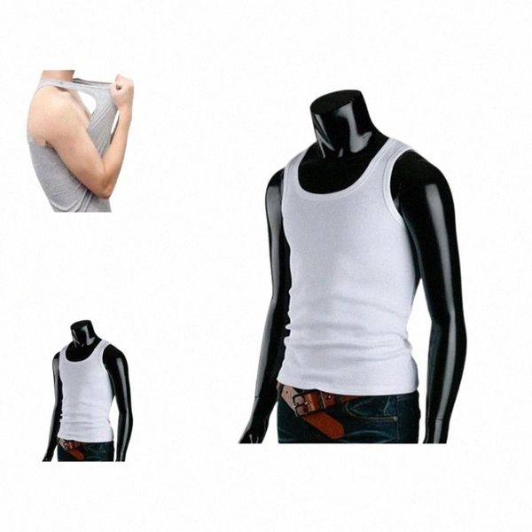 

men' tank men' tank breathable sporty slim stretchy undershirt male fitness vest thin for playing basketball z7vf#, White;black
