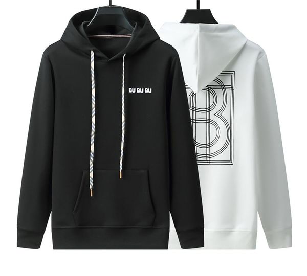 

luxury hoodies man women clothes fashion sweatshirt classic senior round neck long sleeve comfortable with hood size m-xxxl, Black