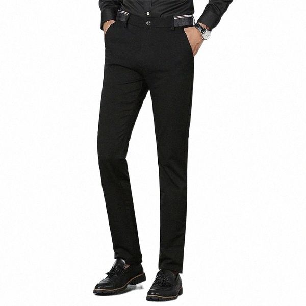 

men's suits & blazers men's suits & blazers suit pants men slim fit mens formal stretch trousers office size clothing male r7ne#, White;black