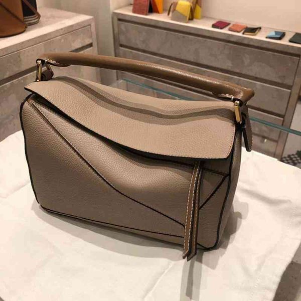 

women woman bag loews leather bags geometric handbag 2022 designer messenger p