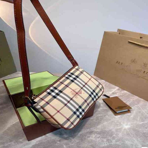 

and flying classic horse ladies bag fashionable ancient burbreryes middle lattice versatile one messenger underarm shoulder bags qdgt